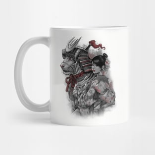 Tiger Samurai Mug